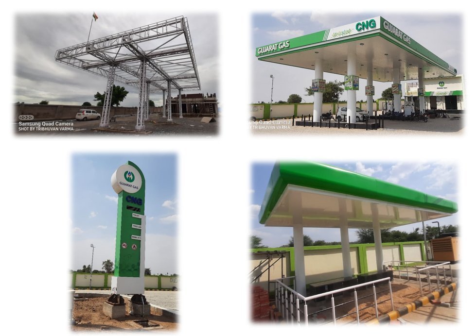 Gujarat Gas CNG station by Arvind Engineering