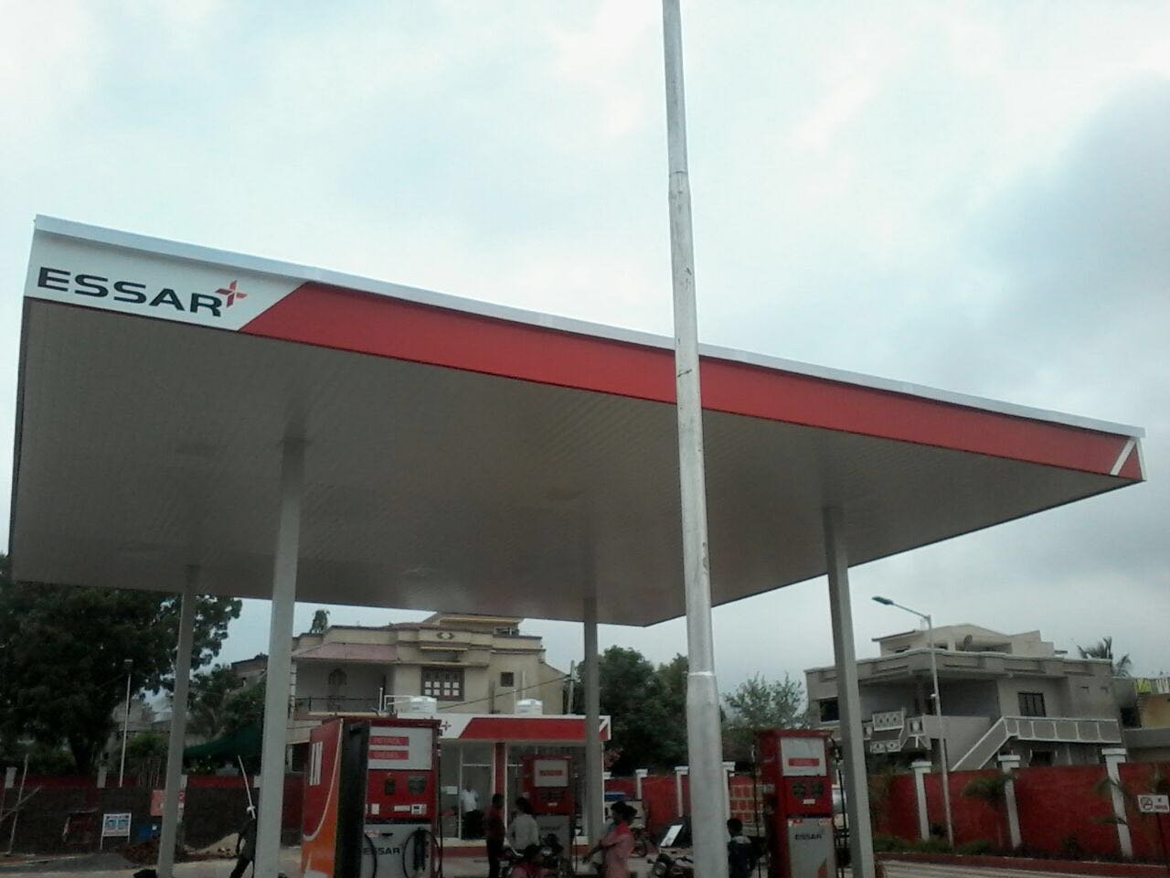 Essar fuel station canopy